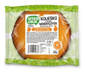 Koliesko bezgluténové s náplňou marhuľovou 200g 