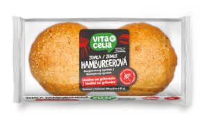 Žemľa hamburgerová bezgluténová 2ks á 80g 