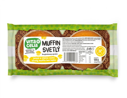 Muffin bezgluténový svetlý 2ks á 60g 