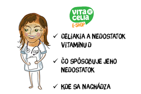 Celiakia a vitamín D